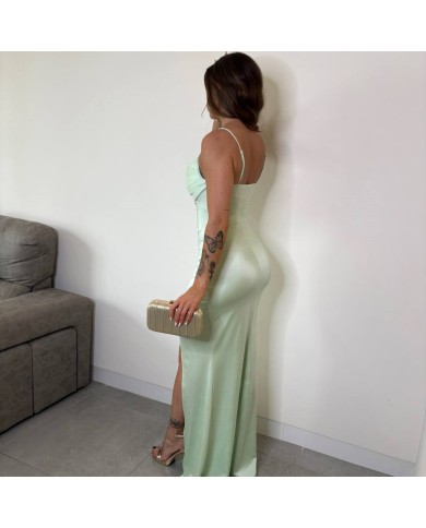 VESTIDO CORSET MENTA