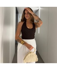 PANTALÓN PAÑUELO BLANCO