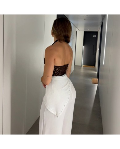 PANTALÓN PAÑUELO BLANCO