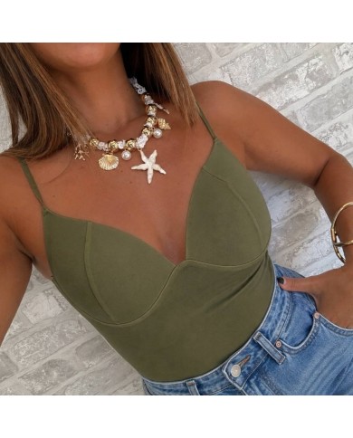 TOP ESCOTE V VERDE MILITAR
