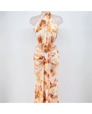PREVENTA VESTIDO ELVIRA ESTAMPADO BEIGE