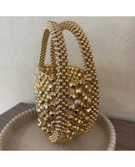 BOLSO ASA DORADO