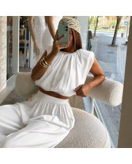 PREVENTA CONJUNTO SUMMER HOMBRERA BLANCO