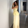 CONJUNTO BOMBACHO AMARILLO MANTEQUILLA