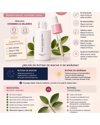 SERUM BAKUCHIOL (RETINOL VEGANO)