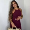VESTIDO PUNTO VINO