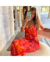 VESTIDO SUMMER VIBES NARANJA
