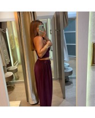 CONJUNTO FILIPINAS BURDEOS