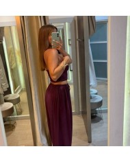 CONJUNTO FILIPINAS BURDEOS