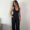 PREVENTA PANTALÓN PAÑUELO NEGRO