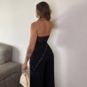 PREVENTA PANTALÓN PAÑUELO NEGRO