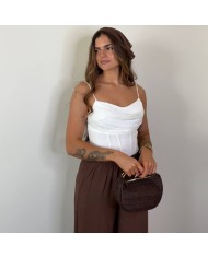 PREVENTA PANTALÓN PAÑUELO CHOCO
