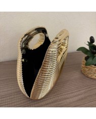 BOLSO ASA DORADO