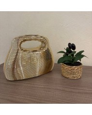 BOLSO ASA DORADO