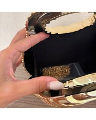 BOLSO ASA DORADO