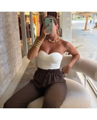 PANTALÓN SUMMER FLUIDO CHOCO