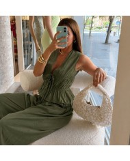 CONJUNTO NUDOS VERDE CAQUI