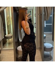 CONJUNTO ENCAJE NEGRO