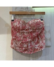 TOP ESTAMPADO SALMÓN