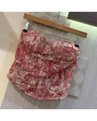 TOP ESTAMPADO SALMÓN