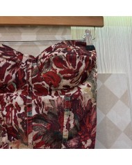 TOP ESTAMPADO BURDEOS