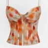 TOP VARILLAS ESTAMPADO TEJA