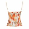 TOP VARILLAS ESTAMPADO TEJA