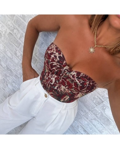 TOP ESTAMPADO BURDEOS