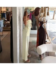 CONJUNTO VICHY AMARILLO
