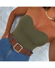 TOP BASIC VERDE CAQUI