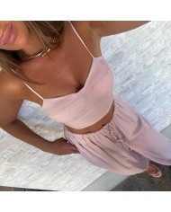 CONJUNTO FILIPINAS ROSA PALO