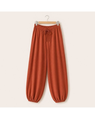 PANTALÓN SUMMER PUÑO TEJA