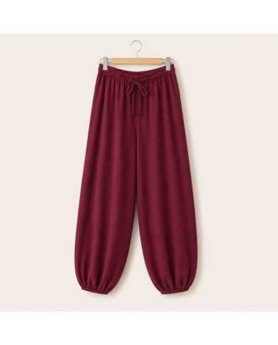 PANTALÓN SUMMER PUÑO VINO