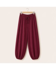 PANTALÓN SUMMER PUÑO VINO