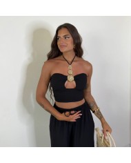 PANTALÓN FLUIDO NEGRO