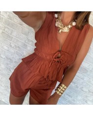 CONJUNTO NUDOS CORTO TEJA