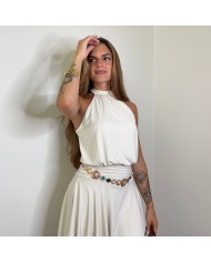 MONO FRUNCE VUELO BEIGE