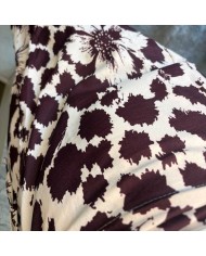 FALDA ESTAMPADA BURDEOS