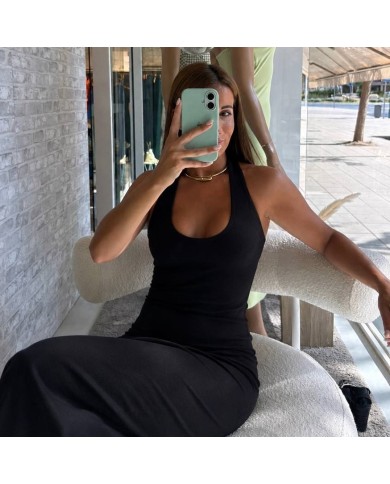 VESTIDO BASIC ESCOTE U NEGRO