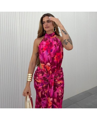 VESTIDO ELVIRA ESTAMPADO CEREZA
