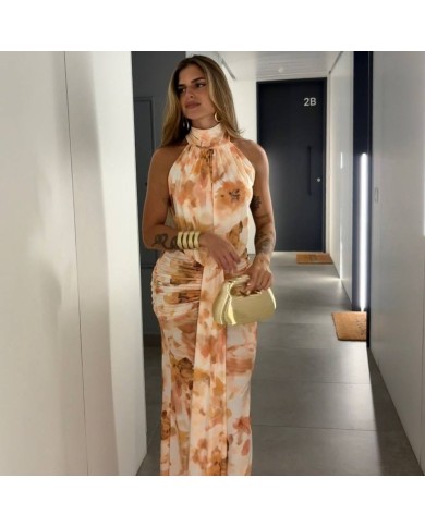 VESTIDO ELVIRA ESTAMPADO BEIGE