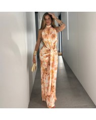 VESTIDO ELVIRA ESTAMPADO BEIGE