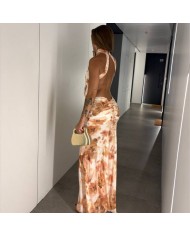 VESTIDO ELVIRA ESTAMPADO BEIGE