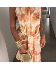 VESTIDO ELVIRA ESTAMPADO BEIGE