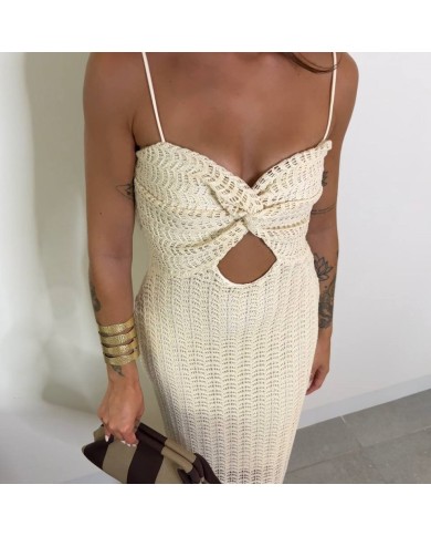 VESTIDO SUMMER PUNTO BEIGE