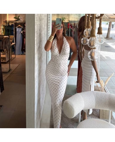 VESTIDO LUNARES CRUDO