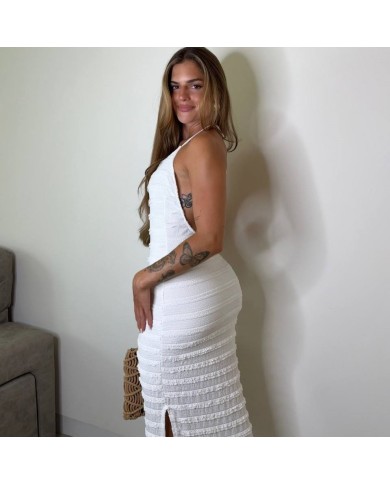 VESTIDO ATENAS BLANCO