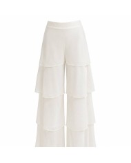 PANTALÓN VOLANTES BLANCO