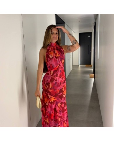 VESTIDO FLUIDO ESTAMPADO