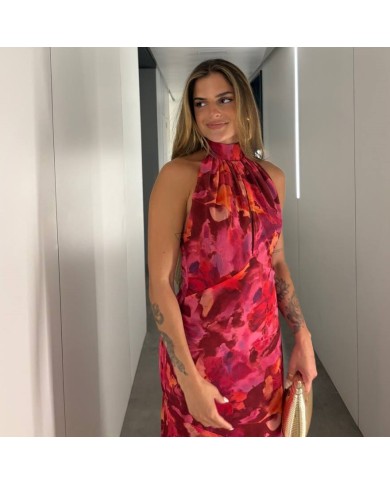 VESTIDO FLUIDO ESTAMPADO